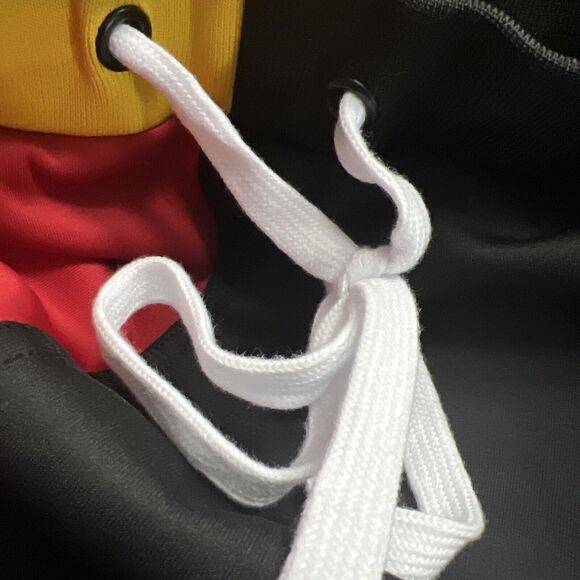 Outrank Heat Vs Rockets Track Jogger Pants Red Black & Yellow Size 2XL NWOT - Picture 7 of 9